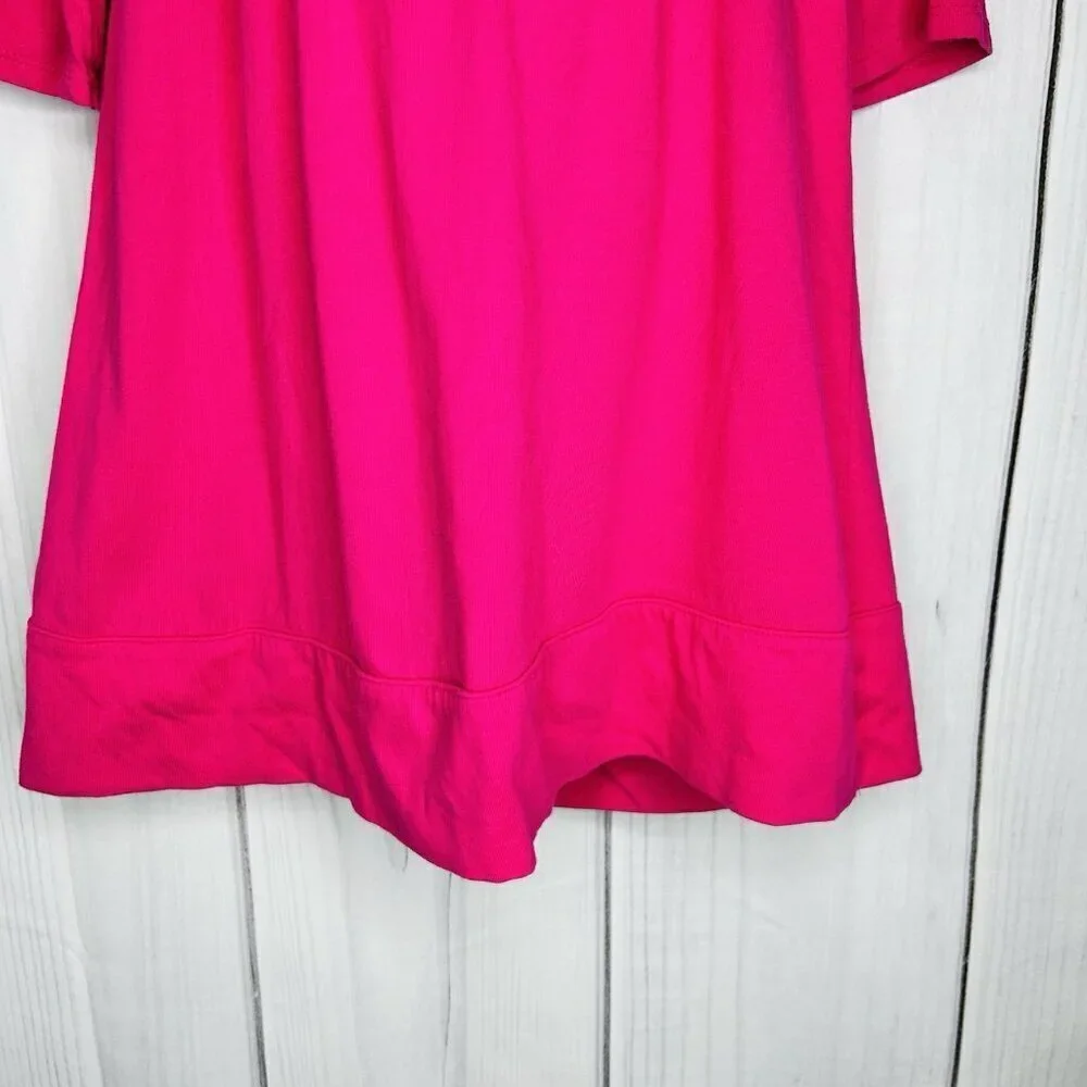 Carter’s Toddler Girls Pink Long Sleeve Dress Size 4T Floral Embroidery